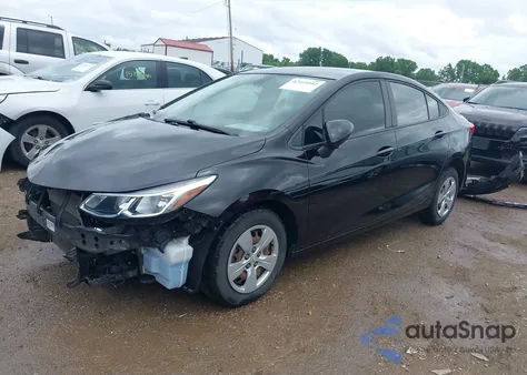 2018 Chevrolet Cruze Ls Auto из США, поврежденный, VIN 1G1BC5SM6J7195696